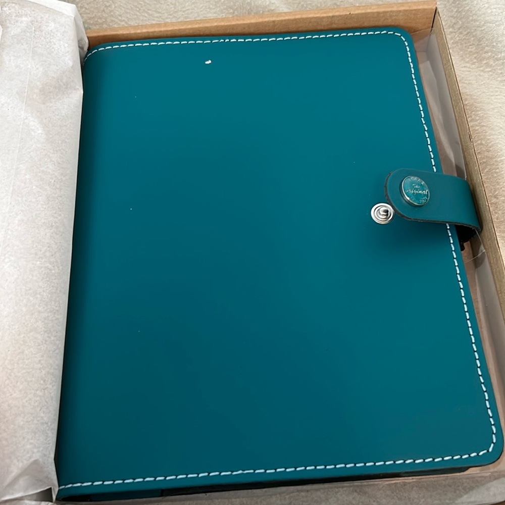 filoFAX Teal Notebook